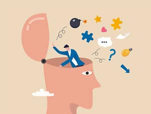 Foco estratégico mente